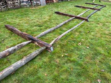 Natuurlijke paardenomheining kastanje Post & Rail beschikbaar voor biedingen