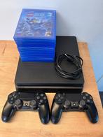 Playstation 4 Slim 500gb, Games en Spelcomputers, Spelcomputers | Sony PlayStation 4, Ophalen, Met 2 controllers, Zo goed als nieuw