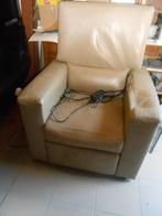 gratis relax zetel, Huis en Inrichting, Fauteuils, Ophalen, Gebruikt, Leer