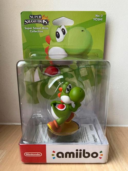 Amiibo Yoshi N.3 Super Smash Bros), Games en Spelcomputers, Games | Nintendo Switch, Nieuw, Ophalen