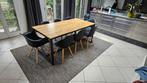 Table et chaises, Maison & Meubles, Tables | Tables à manger, 150 à 200 cm, Cinq personnes ou plus, Autres essences de bois, Comme neuf