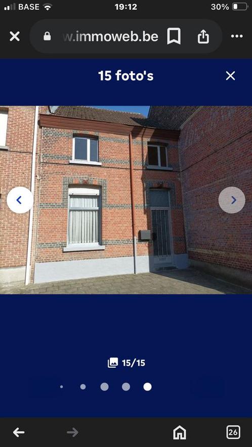 Huisje met ingesloten tuintje, Immo, Huizen en Appartementen te koop, Provincie Antwerpen, Tussenwoning, Verkoop zonder makelaar
