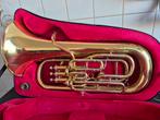 Si b Tuba  JP 734 met oefendemper., Muziek en Instrumenten, Ophalen, Zo goed als nieuw, Tuba in si bemol, Met koffer of draagtas
