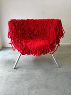 Edra fauteuil Vermelha, Comme neuf, 75 à 100 cm, Enlèvement, Tissus