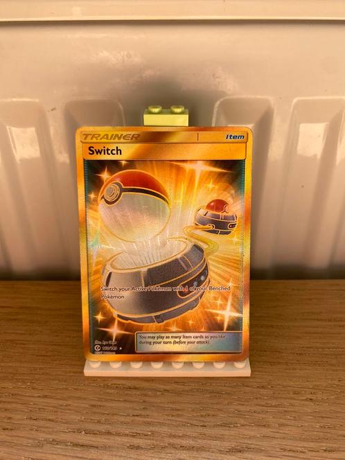 Switch Gold 160/149 - Pokemon Kaart, Hobby en Vrije tijd, Verzamelkaartspellen | Pokémon, Nieuw, Losse kaart, Foil, Ophalen of Verzenden