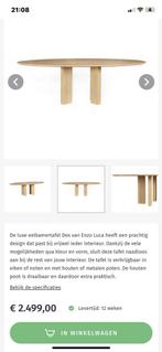 Design Enzo Luca tafel., Ophalen, Zo goed als nieuw