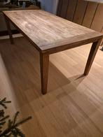 Teak eettafel 2.00m x 1.00m, Ophalen, Gebruikt
