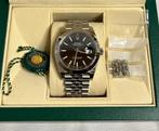 Rolex datejust 41 black / 126300 Jubileum, Comme neuf, Montre-bracelet, Enlèvement ou Envoi, Rolex