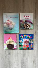 4 kookboeken categorie dessert, Boeken, Kookboeken, Ophalen of Verzenden, Zo goed als nieuw, Overige gebieden, Taart, Gebak en Desserts