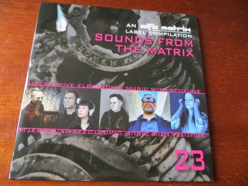 SOUNDS FROM THE MATRIX - 23 -  ELECTRONIC MUSIC COMPILATION, Cd's en Dvd's, Cd's | Verzamelalbums, Zo goed als nieuw, Overige genres