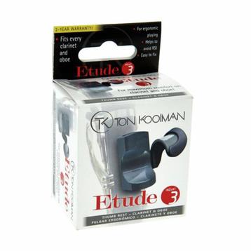 Ton Kooiman Thumb Rest "Etude 3" Black Ergonomische duimsteu