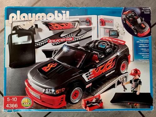Playmobil  Tuning Sportwagen met geluid 4366, Kinderen en Baby's, Speelgoed | Playmobil, Zo goed als nieuw, Ophalen