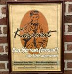 Kader met reclame Kossaat - Een bier van formaat! 43 x 33 cm, Ophalen