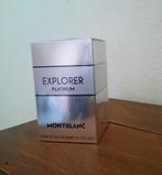 Montblanc Explorer Platinum 60 ml, herenparfum, Handtassen en Accessoires, Nieuw, Verzenden