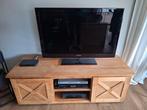 Tv meubel met gratis grote tv, Ophalen, Zo goed als nieuw