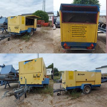 Compair compresseur de chantier 12m³ à 10Bar beschikbaar voor biedingen