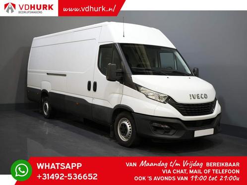 Iveco Daily 3.0 L4H2 180 pk Carplay/ Camera/ Navi/ Cruise/ P, Auto's, Bestelwagens en Lichte vracht, Bedrijf, ABS, Airconditioning