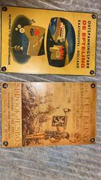 Efteling borden emaille set 1952, Ophalen of Verzenden, Gebruikt, Reclamebord