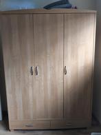 Kleerkast 3-deurs, Huis en Inrichting, Ophalen, Gebruikt, 100 tot 150 cm, 200 cm of meer
