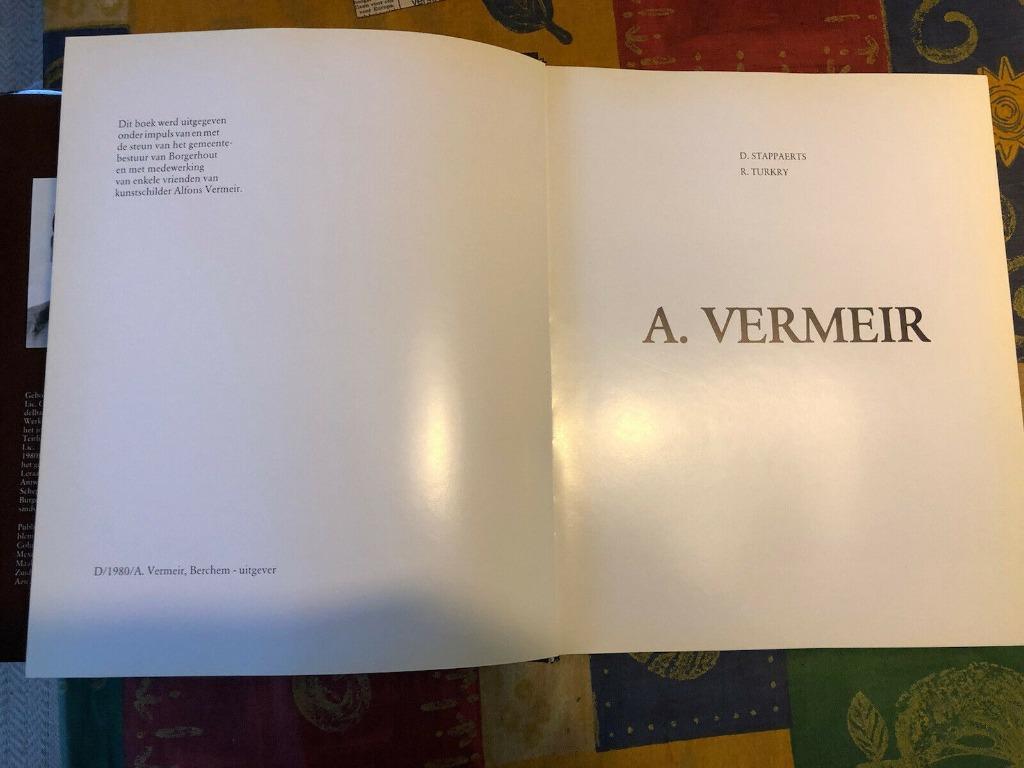 Alfons Vermeir - Dirk Stappaerts * Monografie*, Boeken, Kunst en Cultuur | Beeldend, Gelezen, Schilder- en Tekenkunst, Ophalen of Verzenden