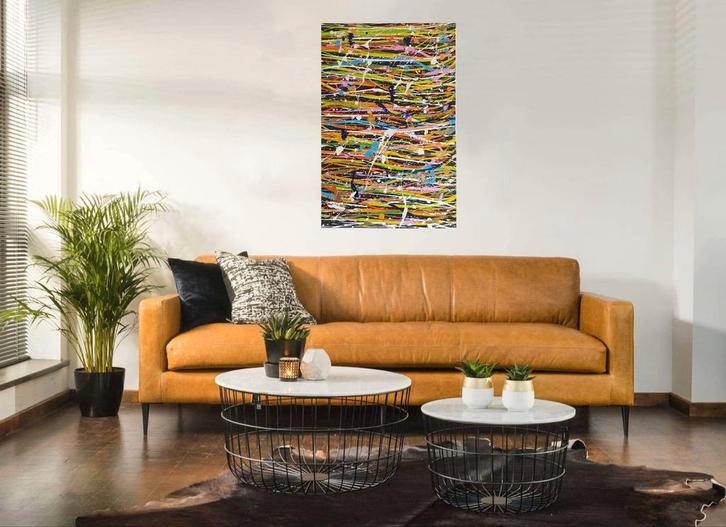 I love my happy life   Zie ook andere items /adv !, Antiek en Kunst, Kunst | Overige Kunst, Ophalen