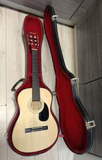 Akoestische gitaar Burswood met steun te koop., Muziek en Instrumenten, Ophalen of Verzenden, Gebruikt, Met koffer