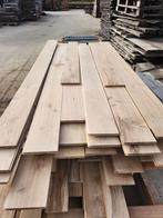 massief eiken plankenvloer 25 euro m², Doe-het-zelf en Bouw, Ophalen, Minder dan 25 mm, Eiken, Nieuw