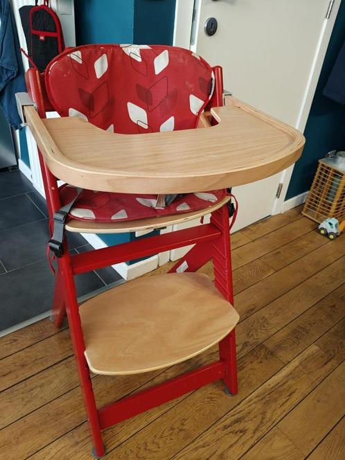 Chaise haute évolutive Safety First, Kinderen en Baby's, Kinderstoelen, Gebruikt, Meegroeistoel, Afneembaar eetblad, Gordel(s)