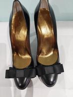 483C* DOLCE & GABBANA prachtige volledig leren pumps (38,5), Pumps, Verzenden, Zwart, Gedragen