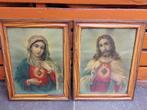 Vintage kaders Jezus & Maria, Ophalen