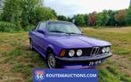 BMW E21 323i Bauer cabriolet | 1976 | Route 66 Auctions, Auto's, Zwart, Bedrijf, Handgeschakeld, Overige carrosserie