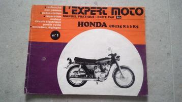 Werkplaatsboek franstalig Honda CB 125 K2 tot K5 beschikbaar voor biedingen