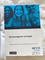 Criminologische sociologie, Ophalen of Verzenden, Nieuw, Overige niveaus
