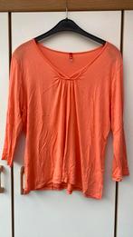 Licht oranje blouse, Comme neuf, Taille 46/48 (XL) ou plus grande, Enlèvement, Orange