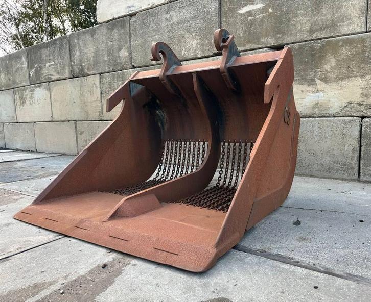 Eurosteel chainbucket 1700ltr 150cm wide kettingbak, Zakelijke goederen, Machines en Bouw | Onderdelen