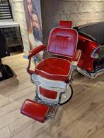 Barbierstoel Retro Red barber chair shop kapsalon knipstoel, Ophalen of Verzenden, Nieuw