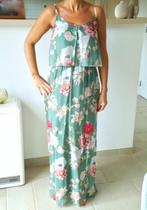 Prachtig lang voile kleed - bloemen, Lola & Liza, Ophalen of Verzenden, Nieuw, Maat 36 (S)