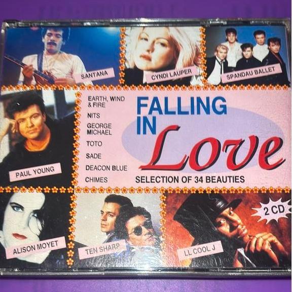 PERFECTE STAAT DUBBELE CD FALLING IN LOVE/ OF 34 BEAUTIES, Cd's en Dvd's, Cd's | Verzamelalbums, Zo goed als nieuw, Ophalen of Verzenden