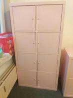 2 armoires roses + meuble TV pour 100€, Maison & Meubles, Utilisé, Enlèvement ou Envoi