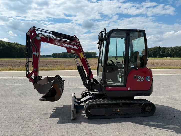 Yanmar sv26 Minigraver, Zakelijke goederen, Machines en Bouw | Kranen en Graafmachines, Ophalen