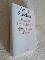 Deux ou trois choses que je sais d'eux (Anne Sinclair)., Anne Sinclair., Comme neuf, Europe autre, Envoi