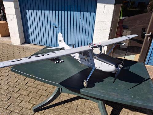 Nieuwe Nexa L19 bird dog grey, Hobby en Vrije tijd, Modelbouw | Vliegtuigen en Helikopters, Zo goed als nieuw, Vliegtuig, Ophalen of Verzenden