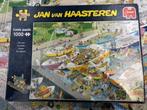 Puzzel Jan Van Haasteren 1000 stukjes DE SLUIZEN, 500 à 1500 pièces, Puzzle, Utilisé, Enlèvement ou Envoi