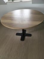 ronde tafel als nieuw, Ophalen, 100 tot 150 cm, Rond, Zo goed als nieuw