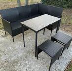 compacte tuinset/loungeset (geen schade), Tuin en Terras, Ophalen, Zo goed als nieuw, Loungeset