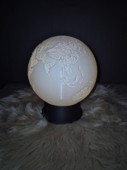 3D Maanlamp Stitch, maan of wereldbol, Huis en Inrichting, Lampen | Wandlampen, Ophalen