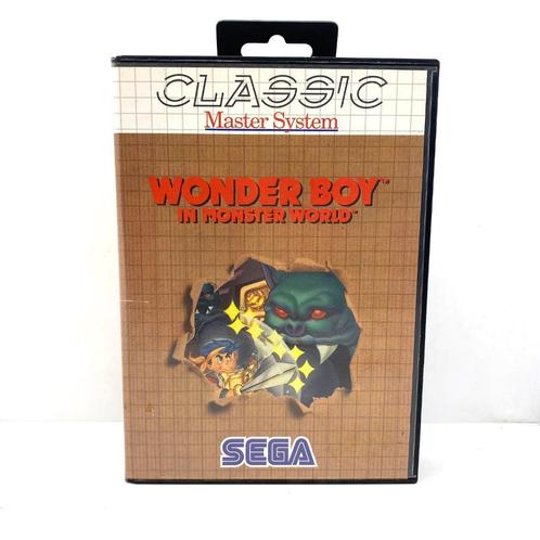 Wonder Boy in Monster World Classic Sega Master System, Games en Spelcomputers, Games | Sega, Zo goed als nieuw, Master System