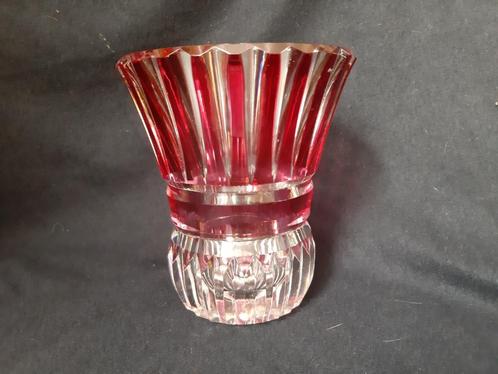 Vase en Val St Lambert, Antiek en Kunst, Antiek | Glaswerk en Kristal, Ophalen of Verzenden