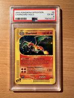 Charizard Holo - Expedition PSA 6, Hobby en Vrije tijd, Ophalen of Verzenden, Nieuw, Losse kaart