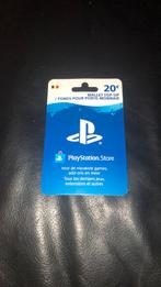 €20 PLAYSTATION STORE TEGOEDBON, Ophalen, Zo goed als nieuw